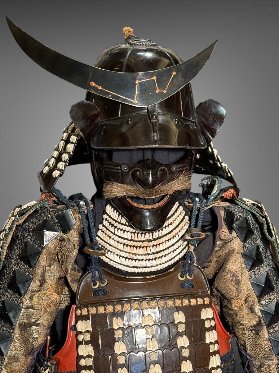 Armure Complète De Samuraï - Période Edo (1603-1868).-photo-1