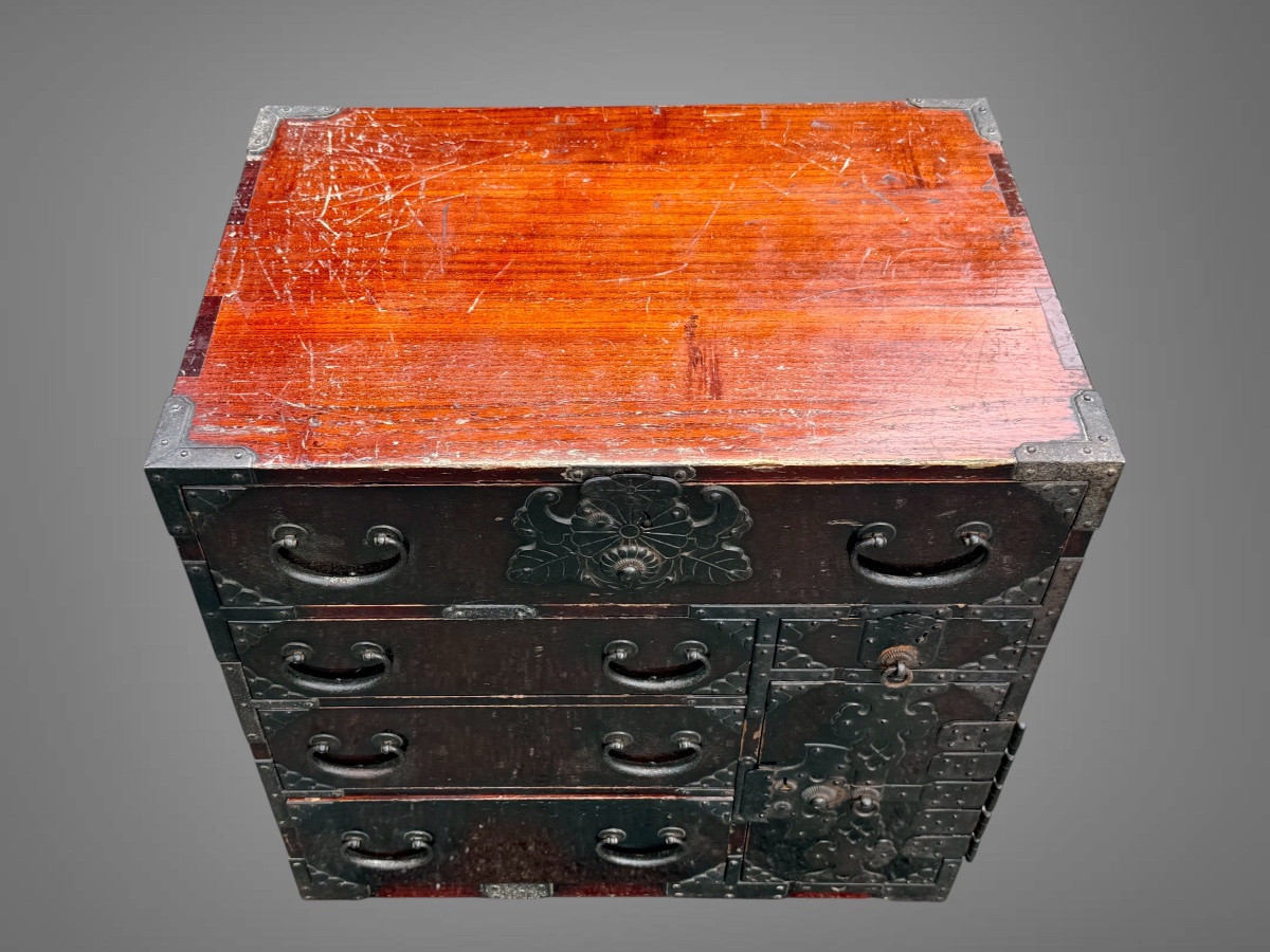 -kodansu Furniture - Late Edo Period (19th) - Width 53.5 Cm.-photo-3