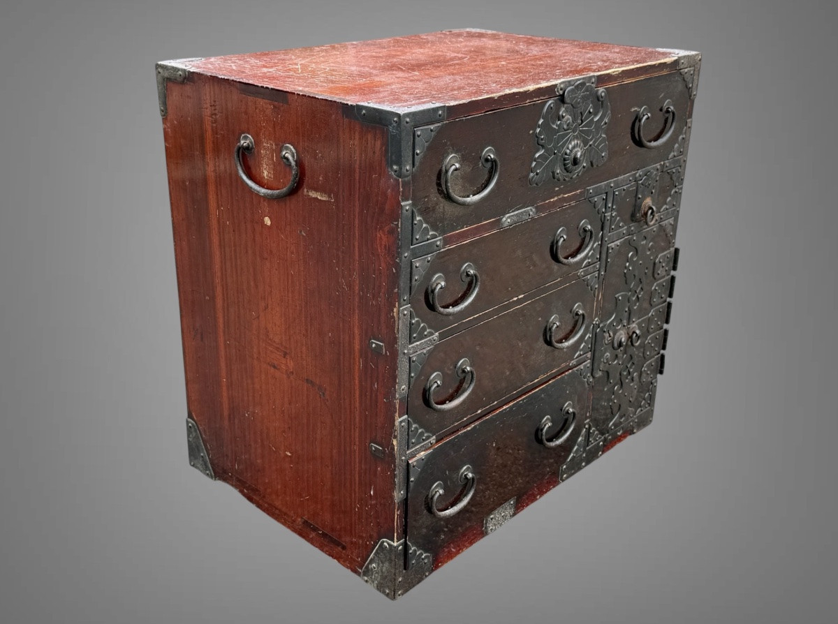 -kodansu Furniture - Late Edo Period (19th) - Width 53.5 Cm.-photo-4