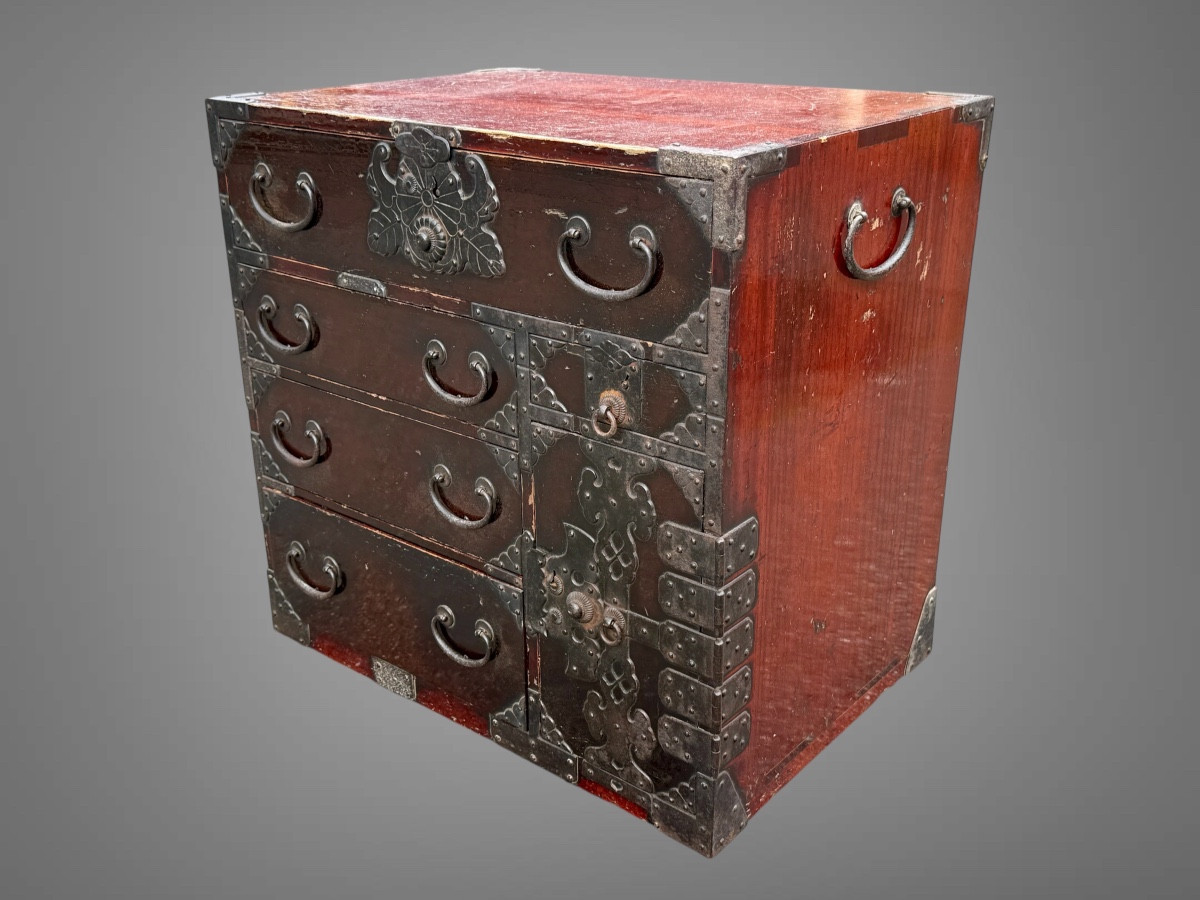 -kodansu Furniture - Late Edo Period (19th) - Width 53.5 Cm.