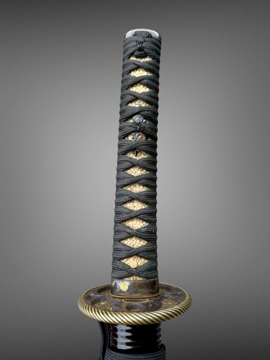 Japanese Katana Sword, Signed Osafune Sukesada, 1559 - Nbthk And Tokubetsu Kicho Certificates.-photo-3
