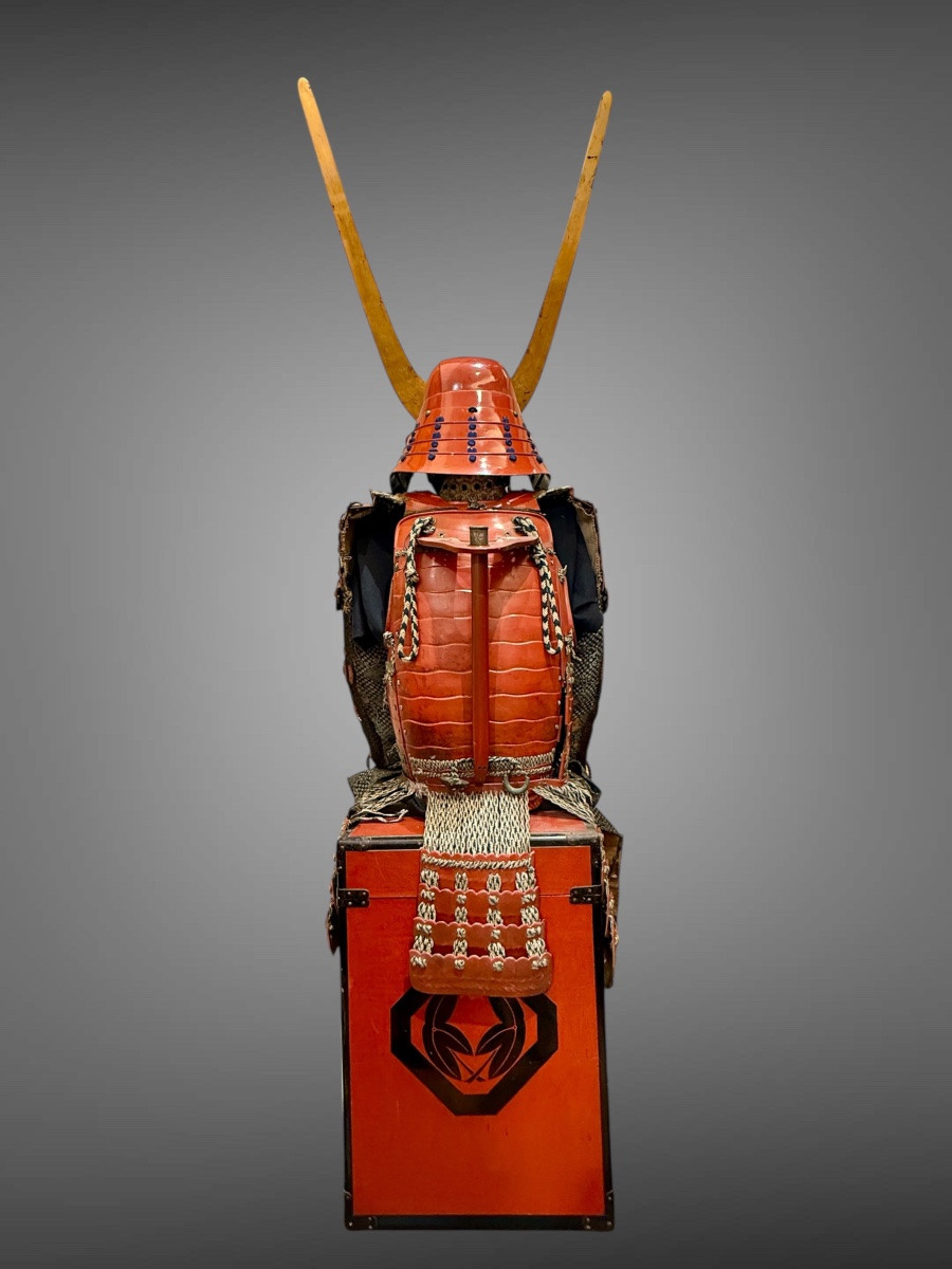Armure Complète De Samuraï - Période Edo (1603-1868).-photo-3