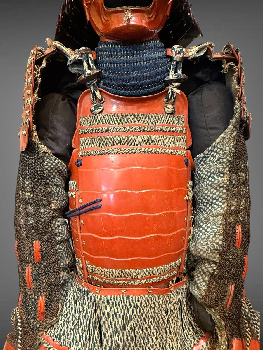 Armure Complète De Samuraï - Période Edo (1603-1868).-photo-2