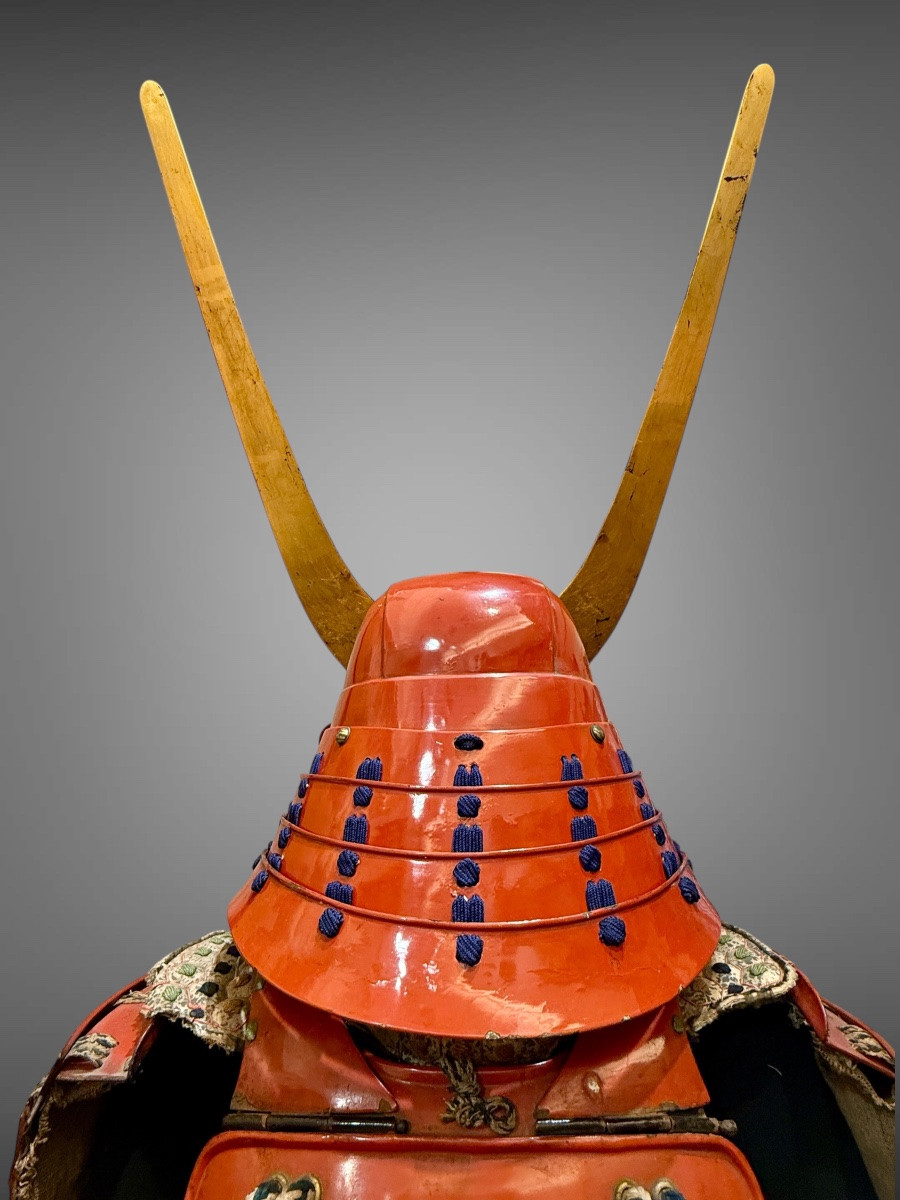 Armure Complète De Samuraï - Période Edo (1603-1868).-photo-5