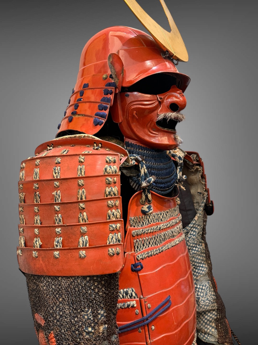 Armure Complète De Samuraï - Période Edo (1603-1868).-photo-6