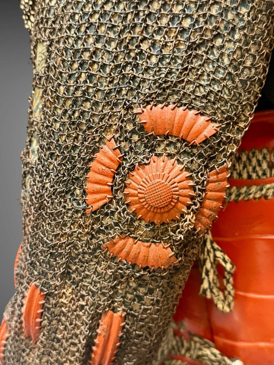 Armure Complète De Samuraï - Période Edo (1603-1868).-photo-8