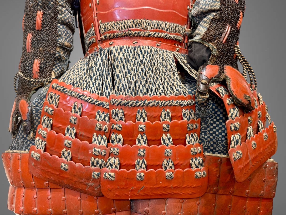 Armure Complète De Samuraï - Période Edo (1603-1868).-photo-3