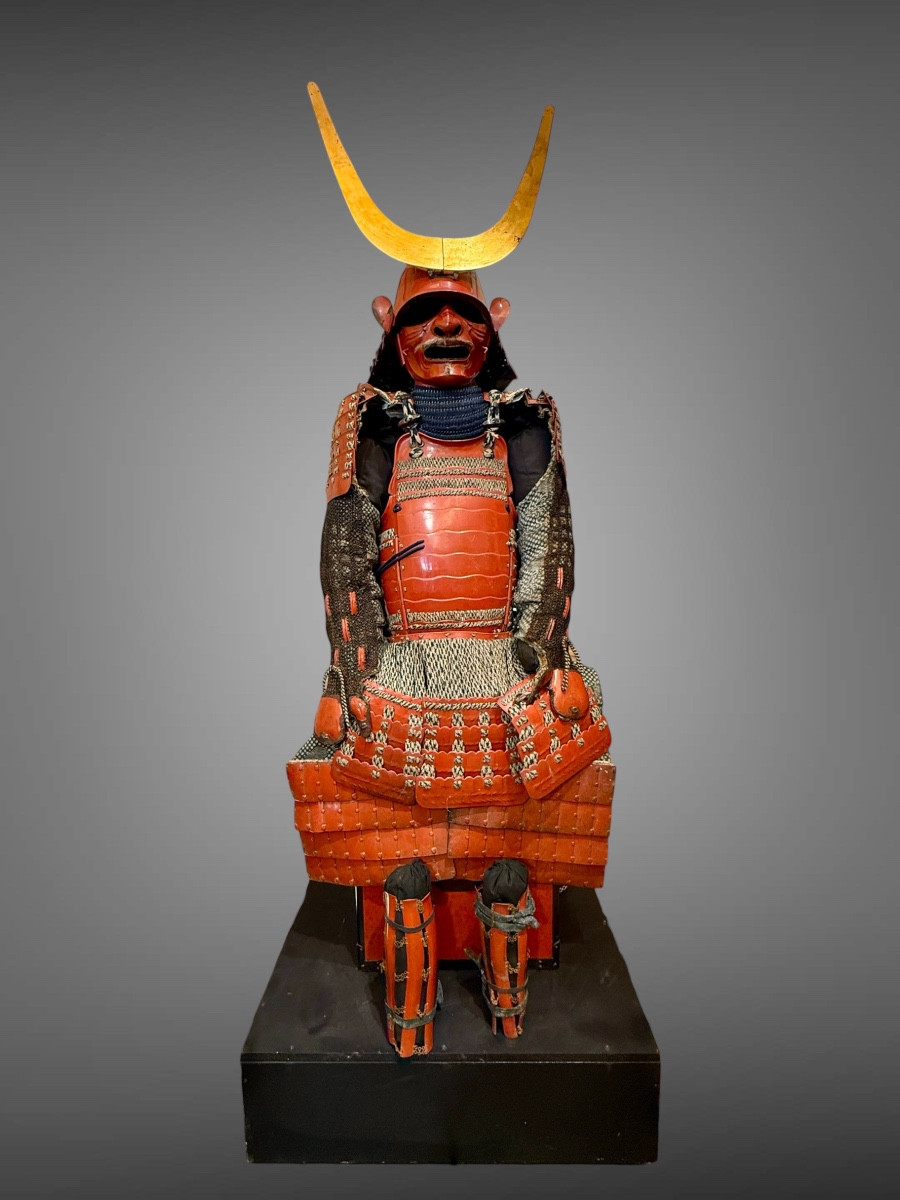Armure Complète De Samuraï - Période Edo (1603-1868).