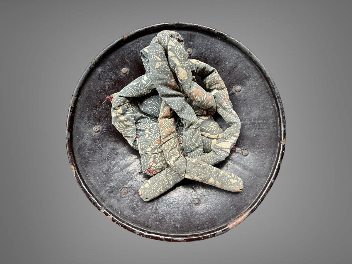 Jingasa Of A Samurai Of The Kobayakawa Clan - Edo Period (1603-1868).-photo-5