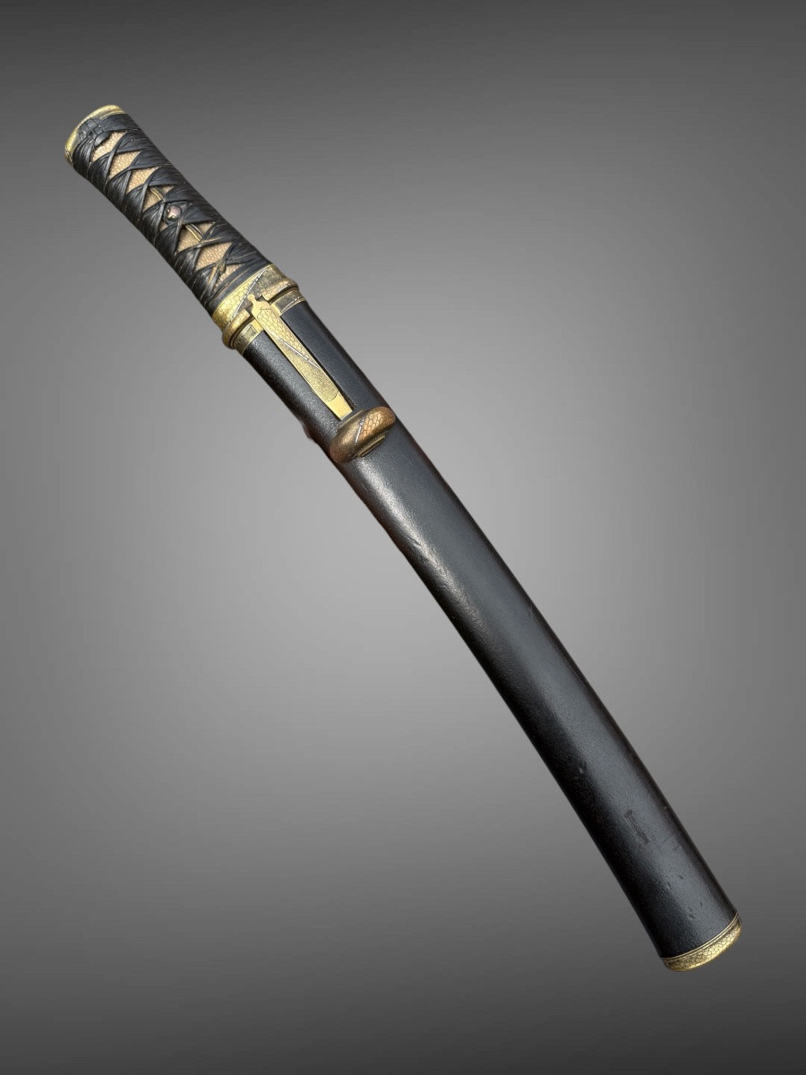 Samurai Wakizashi - Edo Period (1603-1868).-photo-2