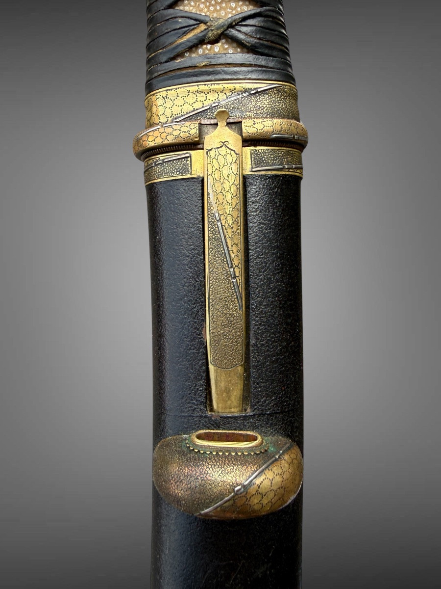 Samurai Wakizashi - Edo Period (1603-1868).-photo-1