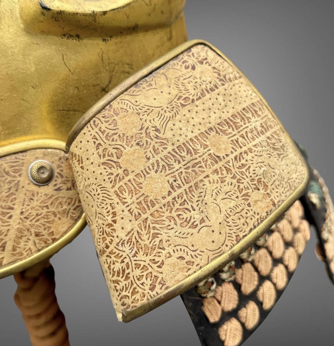Eboshi Kawari Kabuto With Hozon Shiryo Certificate - Late Edo Period (1603-1868).-photo-1