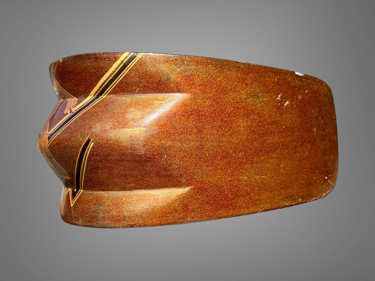 Paire d’étriers « Abumi » de samuraï - Période Edo (1603 - 1868).-photo-3