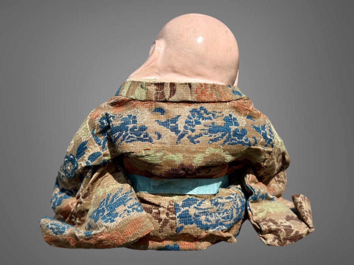 Musha Ningyô Doll Depicting The God Hotei - Edo Period (1603–1868).-photo-1