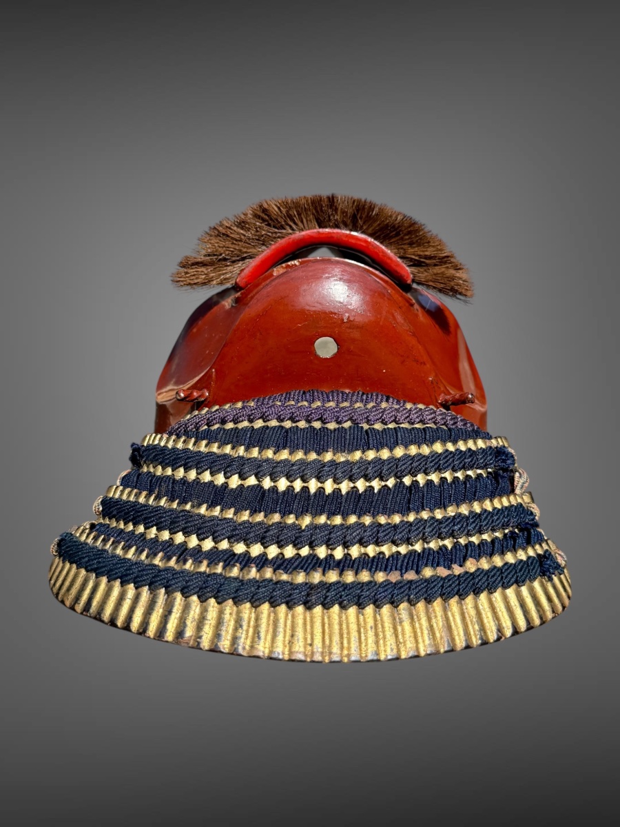 Demi Masque De Samuraï Mempo - Période Edo (1603-1868).-photo-4
