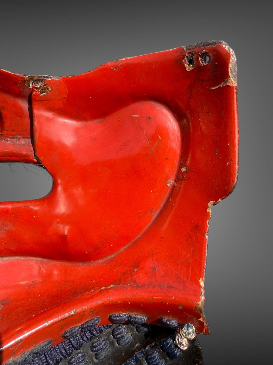 Demi Masque De Samuraï Mempo - Période Edo (1603-1868).-photo-7