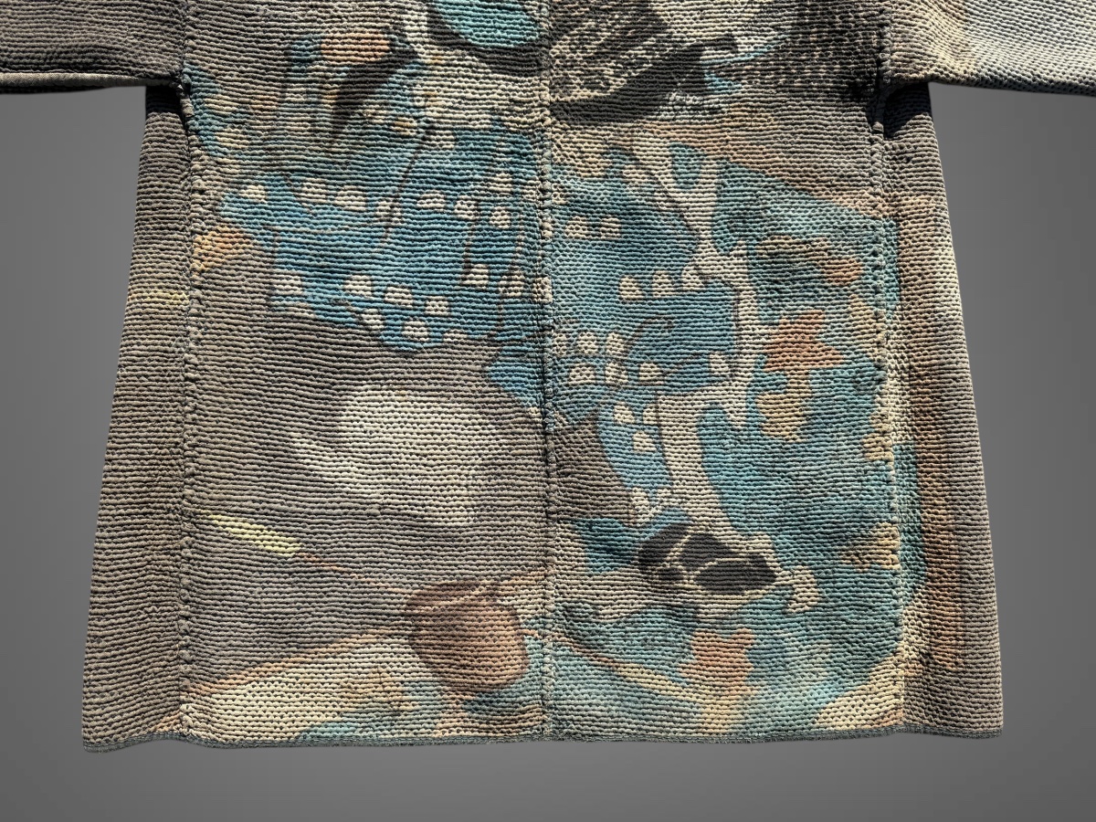 Japanese Firefighter's Kimono, "hikeshi-banten" - Meiji Period (1868–1912).-photo-2