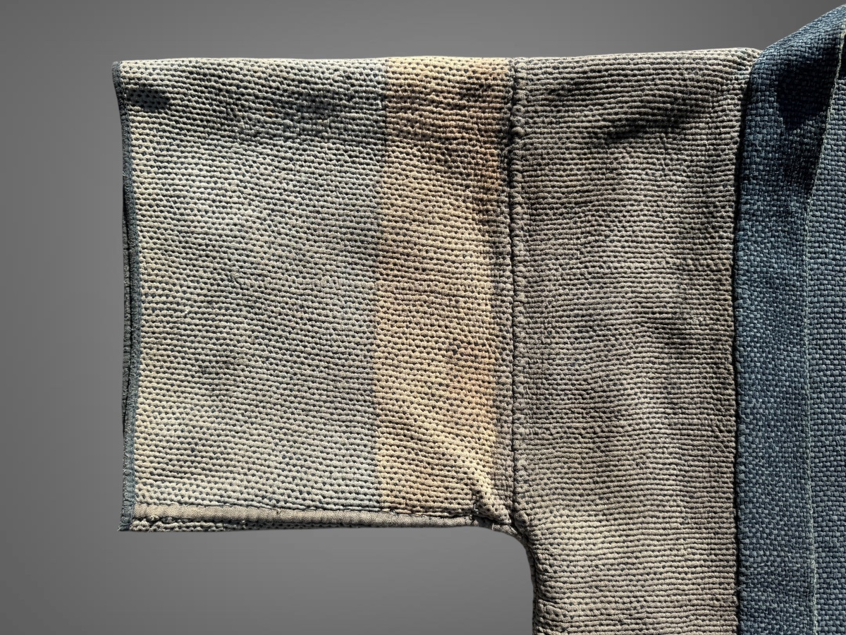 Japanese Firefighter's Kimono, "hikeshi-banten" - Meiji Period (1868–1912).-photo-4