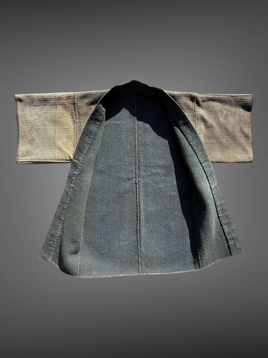 Japanese Firefighter's Kimono, "hikeshi-banten" - Meiji Period (1868–1912).-photo-7