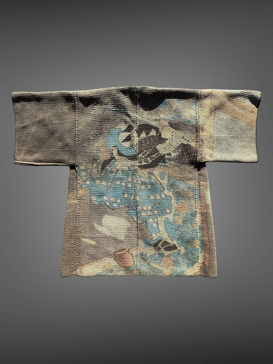 Japanese Firefighter's Kimono, "hikeshi-banten" - Meiji Period (1868–1912).