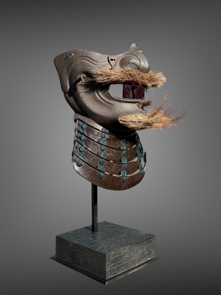 Samurai Mempo Half Mask - Edo Period (1603–1868).