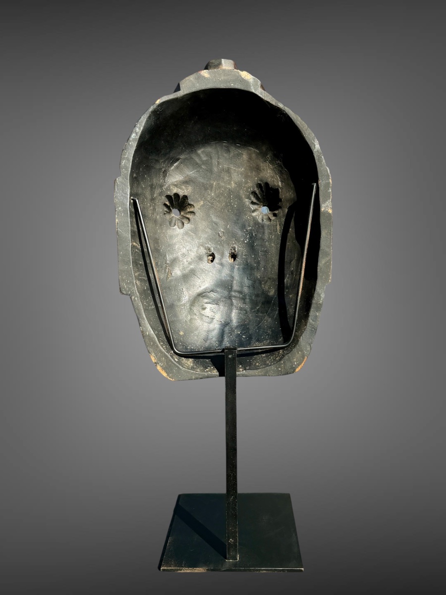 Large, Highly Decorative Tengu Mask—showa Period (1912–1989). -photo-4
