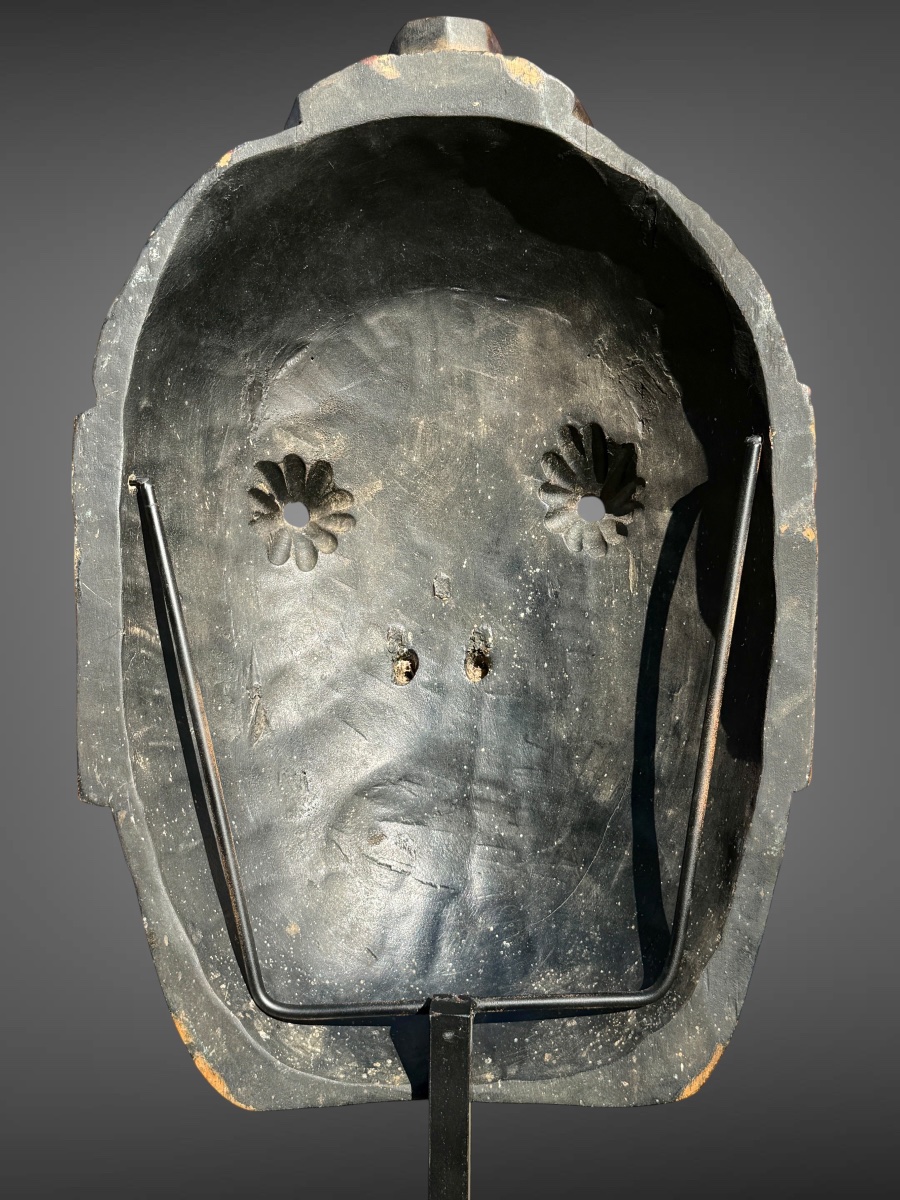 Large, Highly Decorative Tengu Mask—showa Period (1912–1989). -photo-8