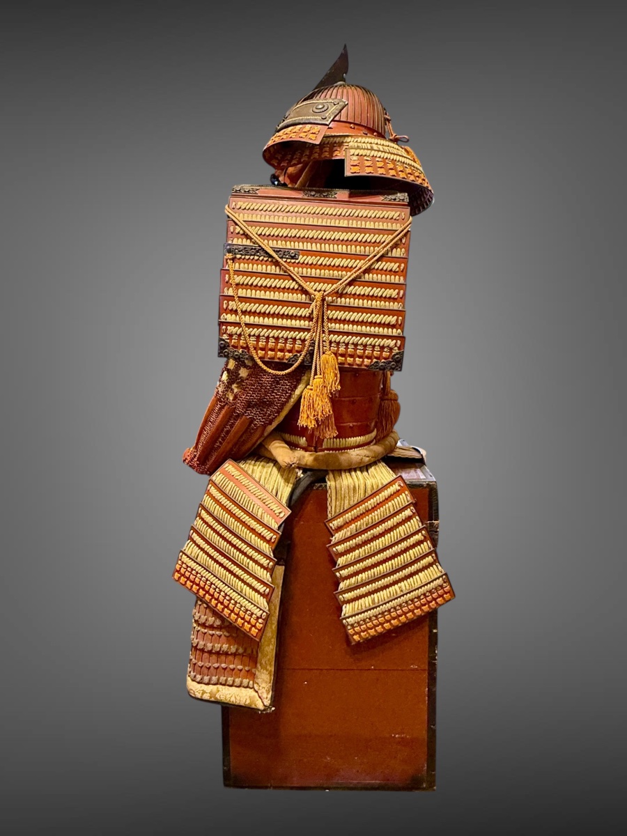 Armure Complète De Samuraï - periode showa 1926 1989-photo-2