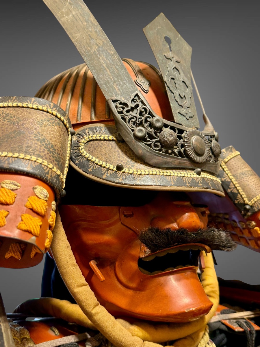 Armure Complète De Samuraï - periode showa 1926 1989-photo-5