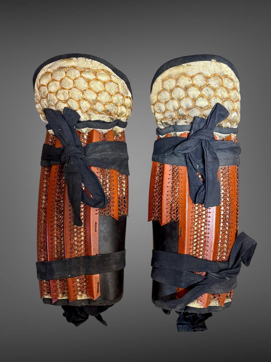 Armure Complète De Samuraï - periode showa 1926 1989-photo-8