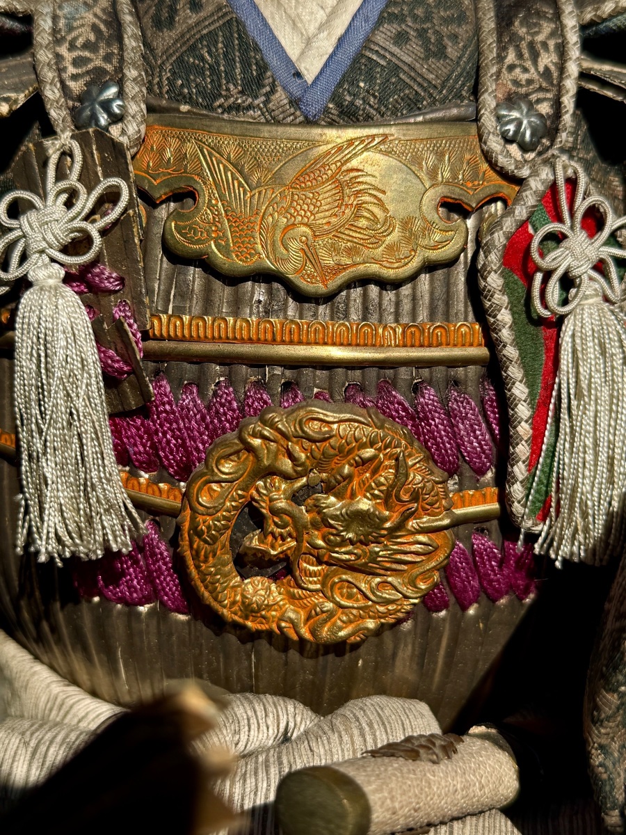 Poupées Musha Ningyô Figurant le chef des armees- Période Meiji (1868 - 1912).-photo-4
