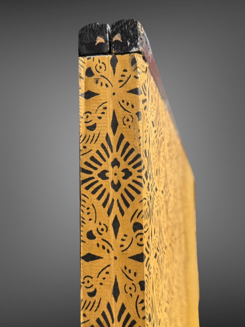 Important Two-panel Folding Screen—willow Trees In The Snow—meiji Period (1868–1912). -photo-8