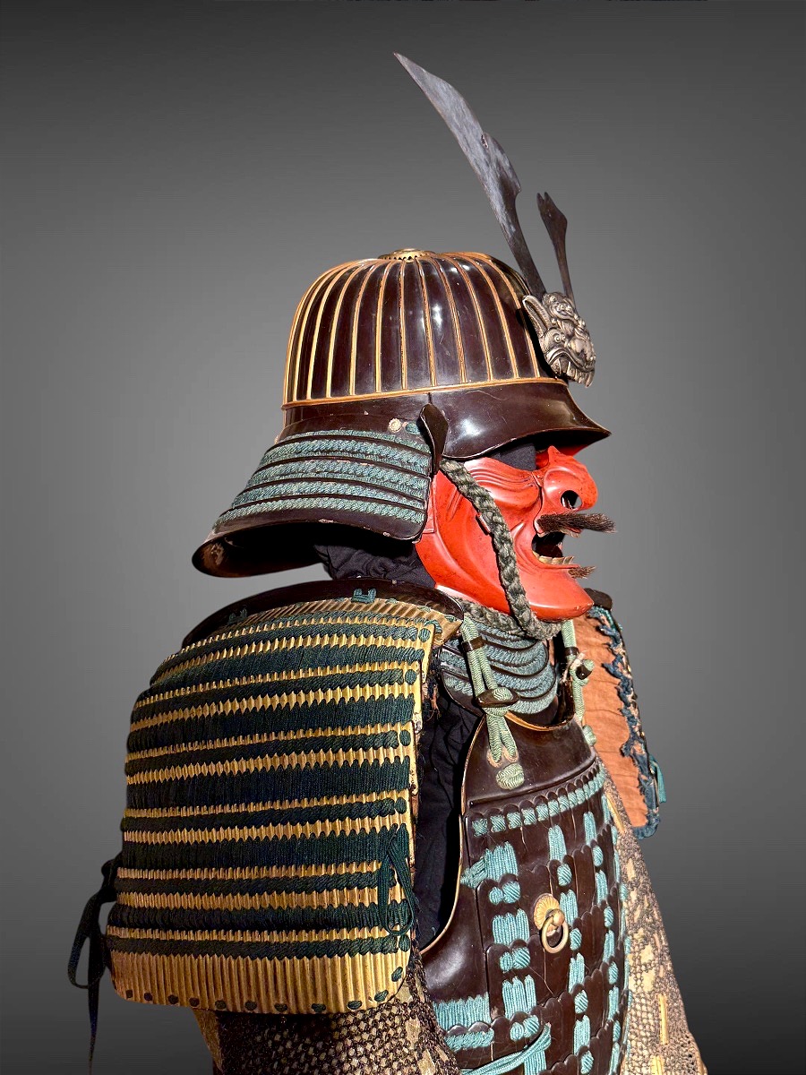 Armure complète de Samuraï - Période Edo (1603-1868).-photo-1