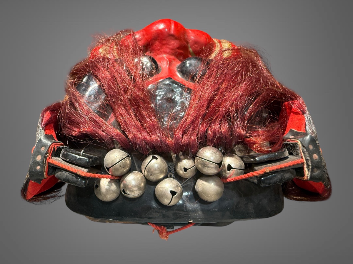 Small Shishi-mai Mask - Showa Period (1926–1989). -photo-5