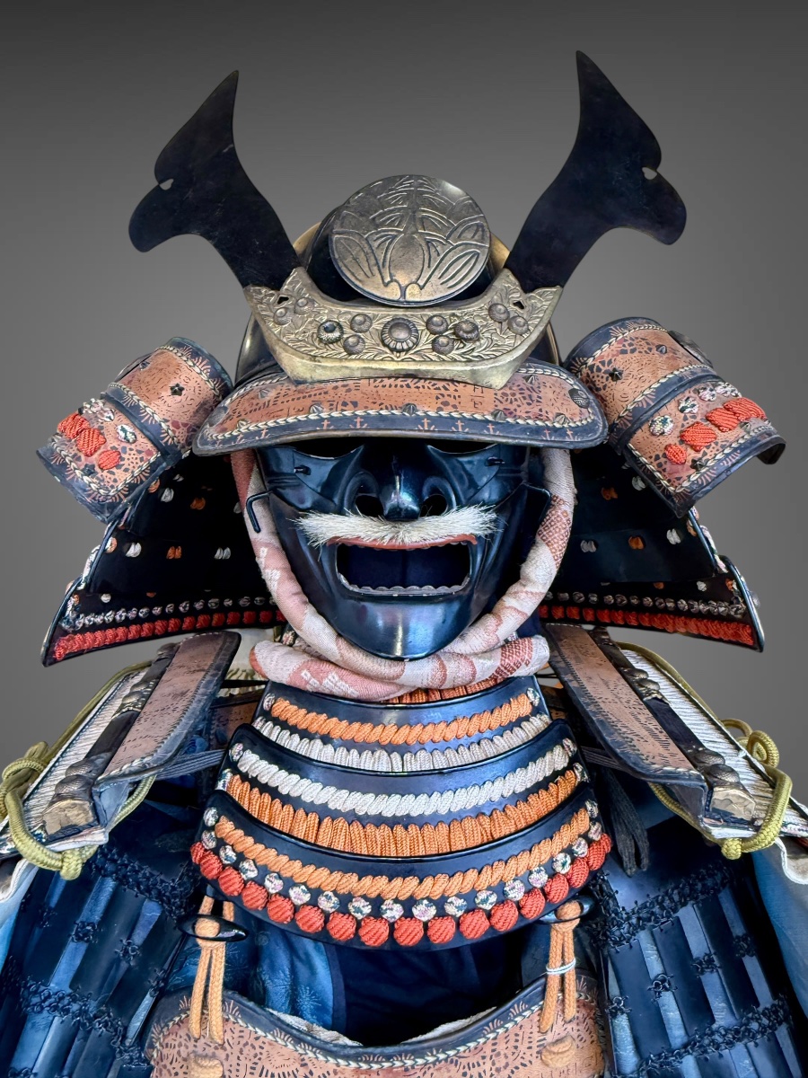 Complete Samurai Armor From The Nabeshima Clan—showa Period (1926–1989).-photo-4