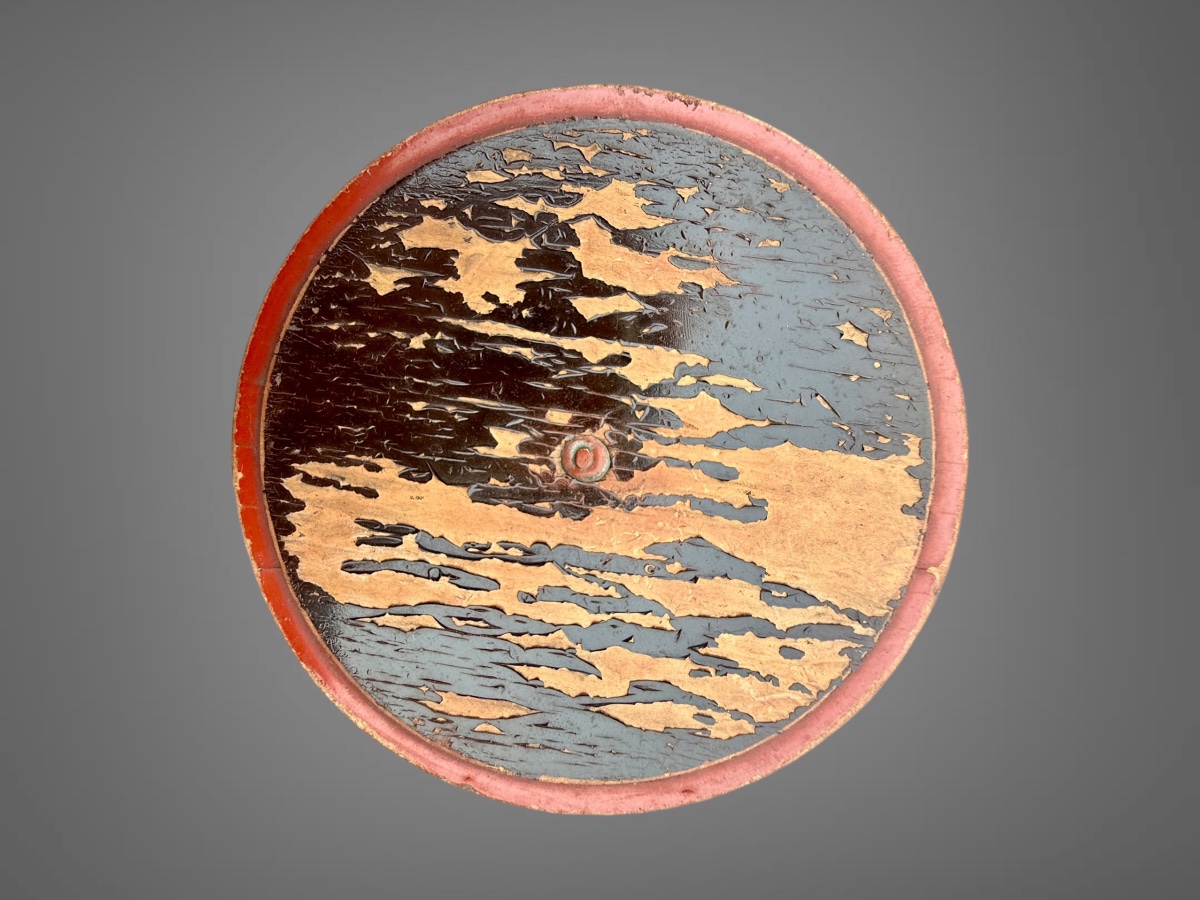 Bouilloire à saké en fonte de fer de type choshi - Période Meiji (1868-1912).-photo-8