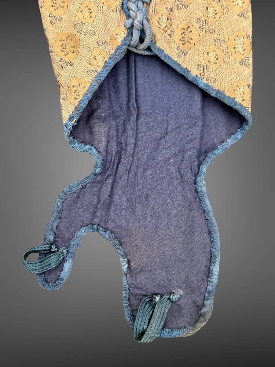 Paire de Kote de samuraï, protection de bras en fer forgé et cotte de maille - Époque Edo.-photo-6