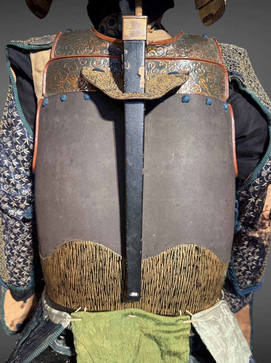 Complete Samurai Armor Of The Shibata Clan—edo Period (1603–1868).-photo-6