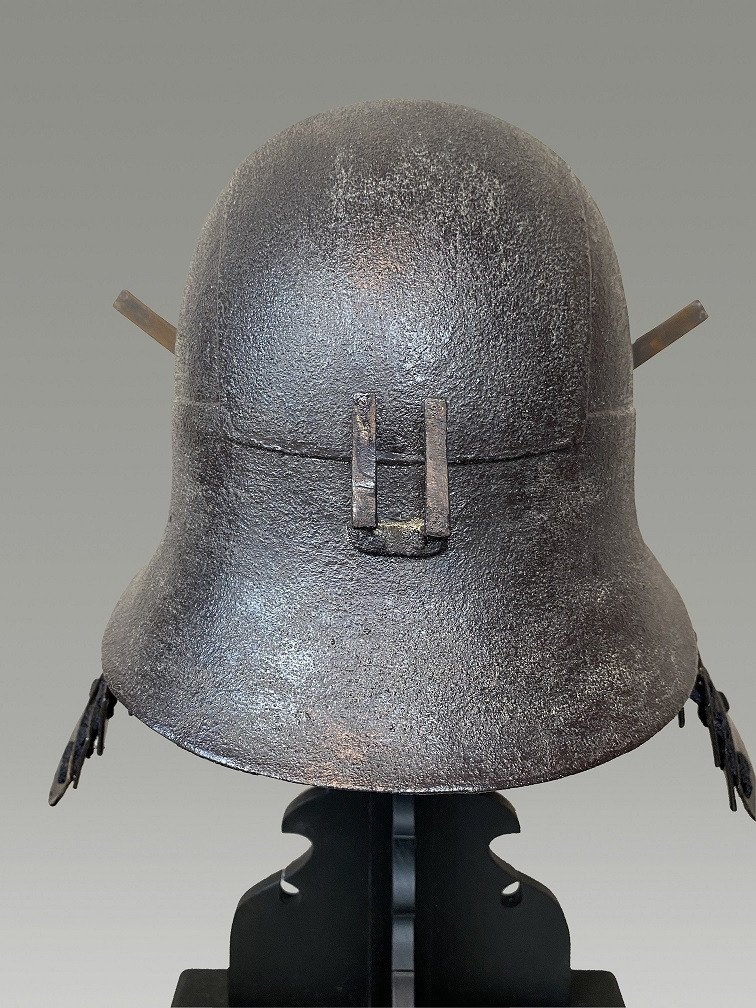 Casque De Samourai , Kabuto Etchu Japon Mileu Edo-photo-4