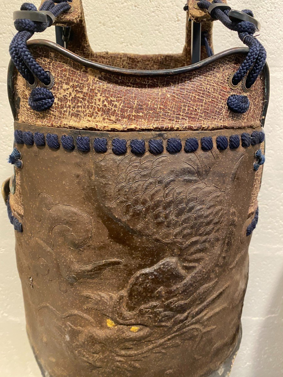 Dragon Breastplate Of Samurai Armor Mid Edo Period-photo-4