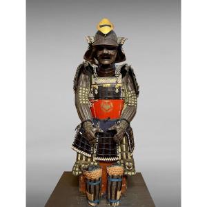Armure Complète De Samuraï - Période Edo (1603 - 1868).