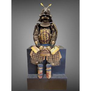Complete Samurai Armor Of The Asakura Clan - Edo Period (1603-1868).