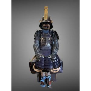 Armure Complète De Samuraï d’un clan japonais - Période Edo (1603-1868).