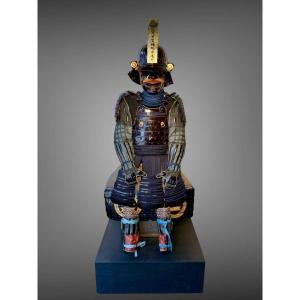 Complete Samurai Armor From A Japanese Clan - Edo Period (1603-1868).
