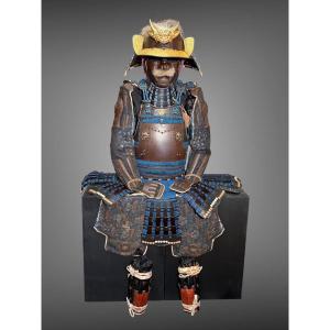 Armure Complète De Samuraï - Période Edo (1603-1868).