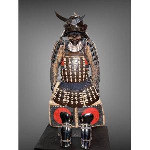 Armure Complète De Samuraï - Période Edo (1603-1868).