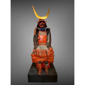 Armure Complète De Samuraï - Période Edo (1603-1868).