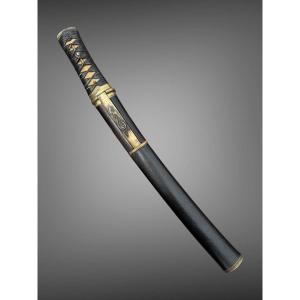 Samurai Wakizashi - Edo Period (1603-1868).