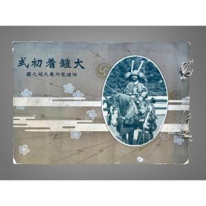  Japanese Book Of Samurai Photographs, Published In 1910.