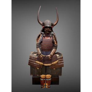 Armure Complète De Samuraï - Période Edo (1603-1868).